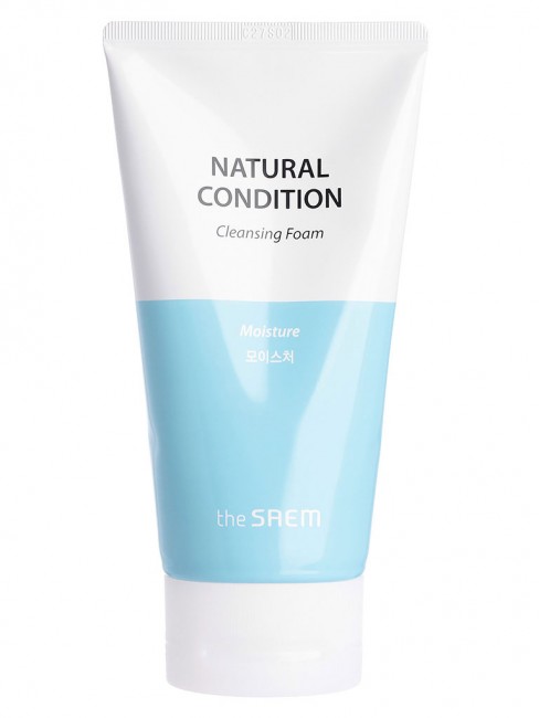 The Saem Пенка для умывания увлажняющая Natural Condition Cleansing Foam Moisture, 150 мл