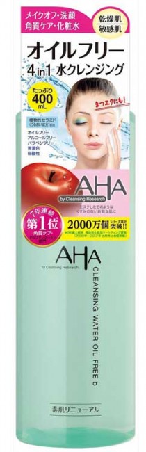 BCL Cleansing Water Oil Free Средство для очищения и снятия макияжа с фруктовыми кислотами, 400 мл