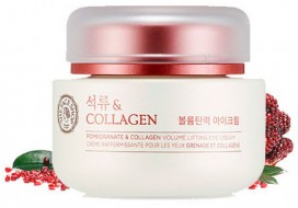 The Face Shop Pomegranate & Collagen Volume Lifting Eye Cream Лифтинг-крем с гранатом и коллагеном для кожи вокруг глаз, 50 мл The Face Shop Pomegranate & Collagen Volume Lifting Eye Cream Лифтинг-крем с гранатом и коллагеном для кожи вокруг глаз, 50 мл