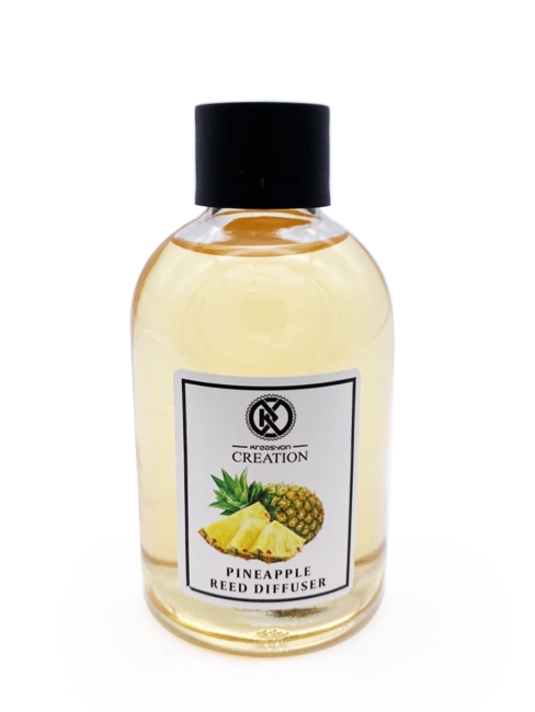 Kreasyon Аромадиффузор с палочками Ананас Reed Diffuser Pineapple, 115 мл
