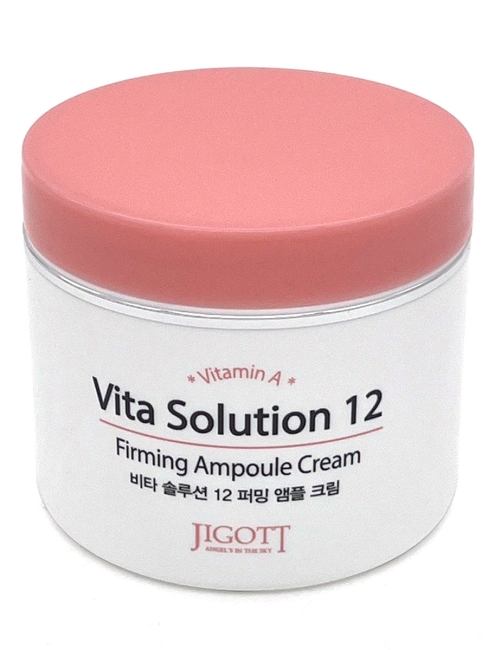 Jigott Крем для лица ампульный с витамином A Vita Solution 12 Firming Ampoule Cream, 100 мл