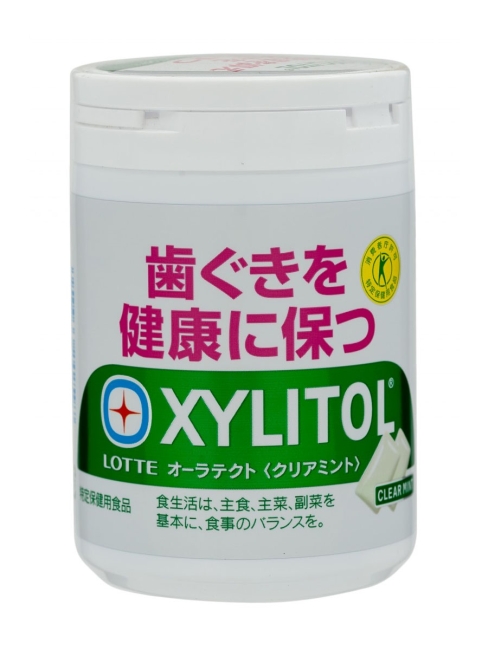 LOTTE Жевательная резинка без сахара с ксилитолом чистая мята Xylitol Oratect Bottle, 125 г LOTTE Жевательная резинка без сахара с ксилитолом чистая мята Xylitol Oratect Bottle, 125 г