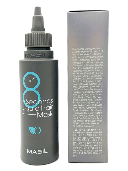 Masil Экспресс-маска для объема волос 8 Seconds Salon Liquid Hair Mask, 100 мл