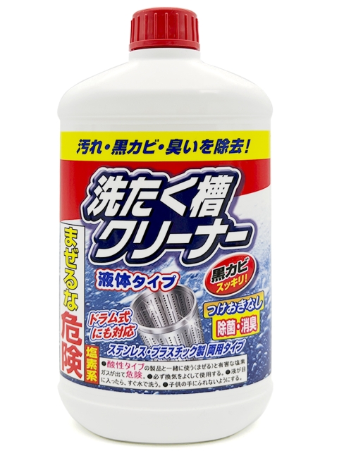 Nihon Detergent Жидкое чистящее средство для барабана стиральной машины Washing Tub Cleaner Liquid Type, 550 мл Nihon Detergent Жидкое чистящее средство для барабана стиральной машины Washing Tub Cleaner Liquid Type, 550 мл