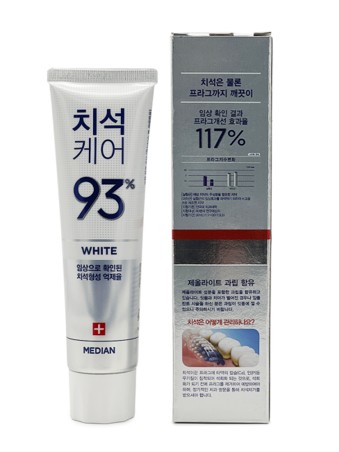 Median Отбеливающая зубная паста с мятой Dental IQ 93% White, 120 г