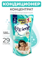 Hygiene Кондиционер концентрат для белья парфюмированный Природная зелень Softener Green Natural, 580 мл Hygiene Кондиционер концентрат для белья парфюмированный Природная зелень Softener Green Natural, 580 мл