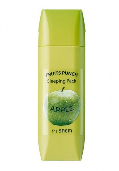 The Saem Fruits Punch Apple Sleeping Pack Маска ночная с экстрактом яблока, 100 мл The Saem Fruits Punch Apple Sleeping Pack Маска ночная с экстрактом яблока, 100 мл