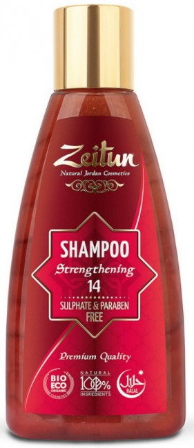 Zeitun Натуральный шампунь №14 для укрепления корней волос, 150 мл Zeitun Натуральный шампунь №14 для укрепления корней волос, 150 мл