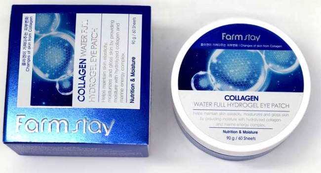 FarmStay Collagen Waterfull Hydrogel Eyepatch Гидрогелевые патчи на основе экстракта коллагена, 60 шт FarmStay Collagen Waterfull Hydrogel Eyepatch Гидрогелевые патчи на основе экстракта коллагена, 60 шт