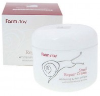 FarmStay Snail Repair Cream Восстанавливающий крем с экстрактом улитки, 100 мл