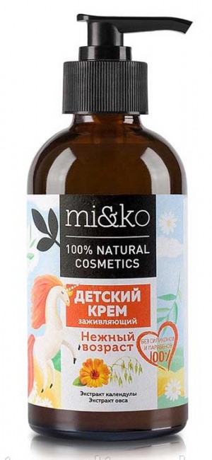 MiKo Крем детский заживляющий Нежный возраст, 100 мл MiKo Крем детский заживляющий Нежный возраст, 100 мл
