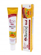 Twin Lotus Детская зубная паста с Апельсином Dok Bua Ku Kids Herbal Toothpaste for kids Orange flavor, 35 г Twin Lotus Детская зубная паста с Апельсином Dok Bua Ku Kids Herbal Toothpaste for kids Orange flavor, 35 г
