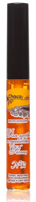 ChocoLatte Масло-бальзам № 2 Для Густых и Пушистых Ресниц, 7 мл