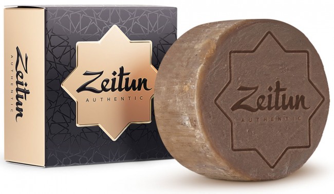 Zeitun Алеппское мыло экстра "Козье молоко" для снятия макияжа и умывания, 125 г