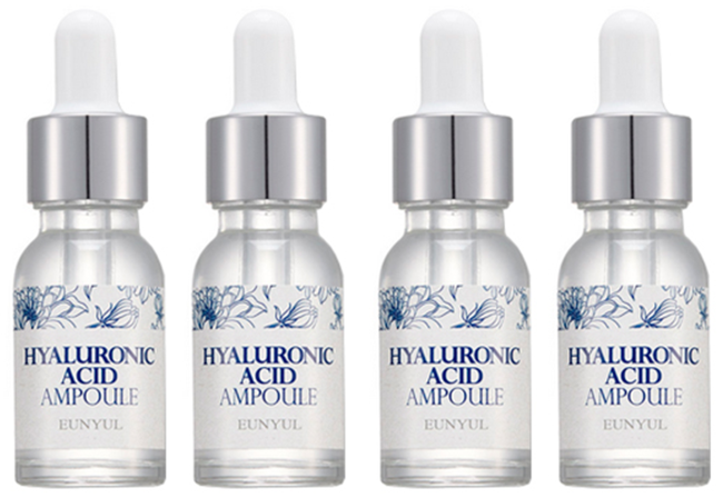 EUNYUL Hyaluronic Acid Ampoule 4p set Сыворотка ампульная с гиалуроновой кислотой, 12 мл*4 EUNYUL Hyaluronic Acid Ampoule 4p set Сыворотка ампульная с гиалуроновой кислотой, 12 мл*4