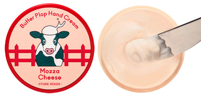 ETUDE HOUSE Butter Plop Hand Cream Mozza Cheese Интенсивно увлажняющий крем для рук, 25 мл