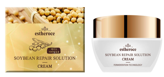 Deoproce Estheroce Soybean Repair Solution Cream Крем для лица с экстрактом соевых бобов, 50 мл Deoproce Estheroce Soybean Repair Solution Cream Крем для лица с экстрактом соевых бобов, 50 мл