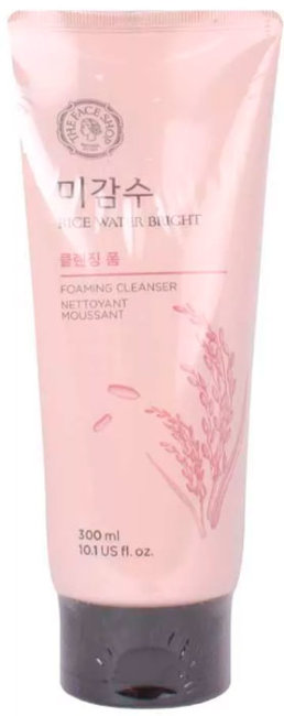 The Face Shop Rice Water Bright Foaming Cleanser Пенка для умывания, 300 мл The Face Shop Rice Water Bright Foaming Cleanser Пенка для умывания, 300 мл