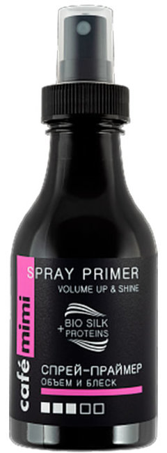 Кафе красоты Le Cafe Mimi Спрей-праймер для волос "Объем и Блеск", 150 мл