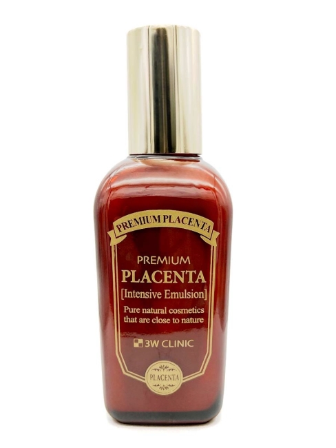 3W Clinic Омолаживающая эмульсия с экстрактом плаценты Premium Placenta Intensive Emulsion, 145 мл