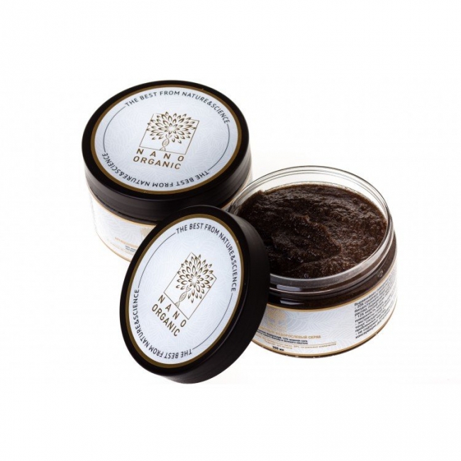 Nano Organic Антицеллюлитный водорослевый скраб, 300 мл Nano Organic Антицеллюлитный водорослевый скраб, 300 мл