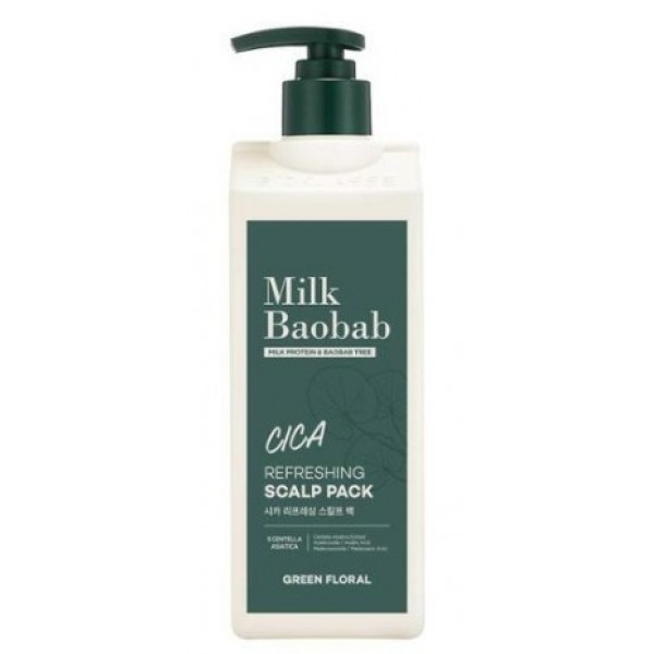 Milk Baobab Маска для волос Cica Refreshing Scalp Pack, 500 мл Milk Baobab Маска для волос Cica Refreshing Scalp Pack, 500 мл