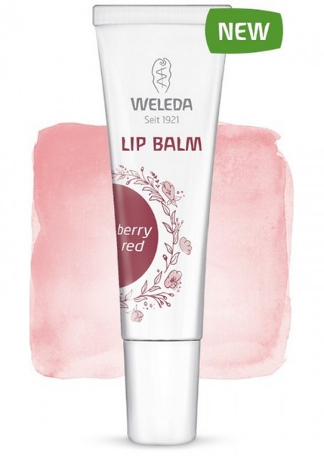 Weleda Увлажняющий бальзам для губ Berry red, 10 мл