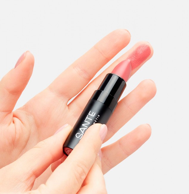 Sante Naturkosmetik Помада для губ матовая Розовое дерево, 4,5 г Sante Naturkosmetik Помада для губ матовая Розовое дерево, 4,5 г