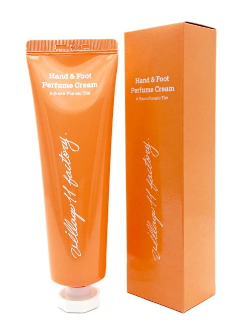 Village 11 Factory Парфюмированный крем для рук и ног сукре помело тэ Perfume Hand & Foot Cream # Sucre Pomelo The, 100 мл Village 11 Factory Парфюмированный крем для рук и ног сукре помело тэ Perfume Hand & Foot Cream # Sucre Pomelo The, 100 мл