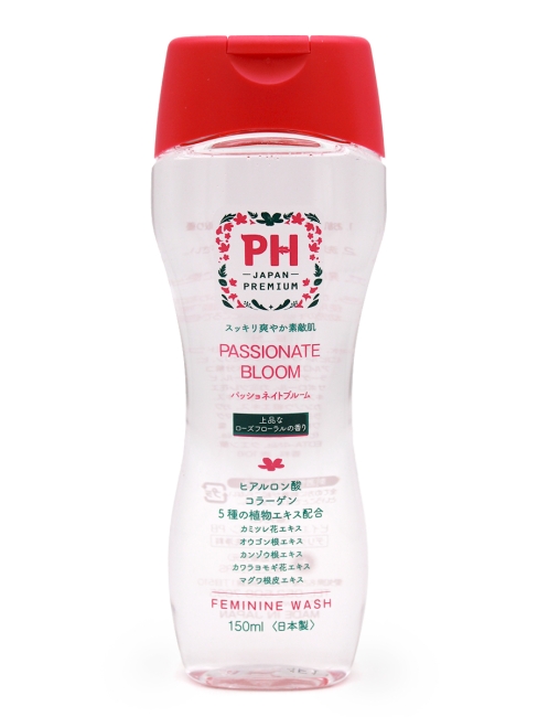 JRS Нежный гель для интимной гигиены с пантенолом, растительными экстрактами и цветочным ароматом pH Care, 150 мл