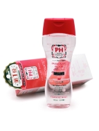 JRS Нежный гель для интимной гигиены с пантенолом, растительными экстрактами и цветочным ароматом pH Care, 150 мл