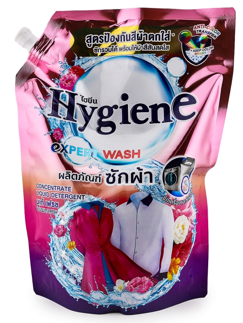 Hygiene Гель-концентрат для стирки парфюмированный Свежий букет Expert Wash Bouquet Fresh, 1300 мл Hygiene Гель-концентрат для стирки парфюмированный Свежий букет Expert Wash Bouquet Fresh, 1300 мл