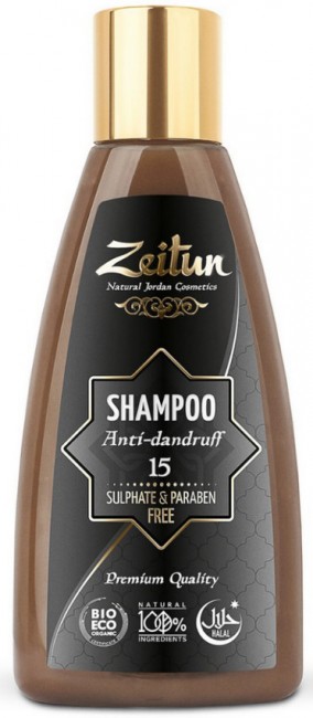 Zeitun Натуральный шампунь №15 против перхоти, 150 мл