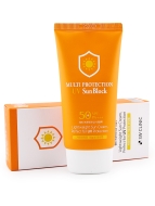 3W Clinic Крем для лица солнцезащитный мультифункциональный Multi Protection UV Sun Block SPF 50+ PA+++, 70 г 3W Clinic Крем для лица солнцезащитный мультифункциональный Multi Protection UV Sun Block SPF 50+ PA+++, 70 г