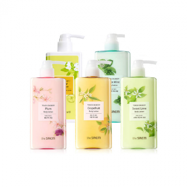 The Saem Лосьон для тела сладкий лайм TOUCH ON BODY Sweet Lime Body Lotion, 300 мл The Saem Лосьон для тела сладкий лайм TOUCH ON BODY Sweet Lime Body Lotion, 300 мл