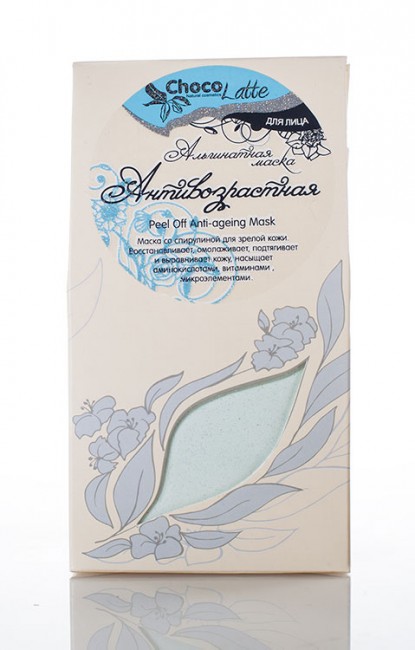ChocoLatte Альгинатная маска для лица Антивозрастная, 150 мл/50 г ChocoLatte Альгинатная маска для лица Антивозрастная, 150 мл/50 г