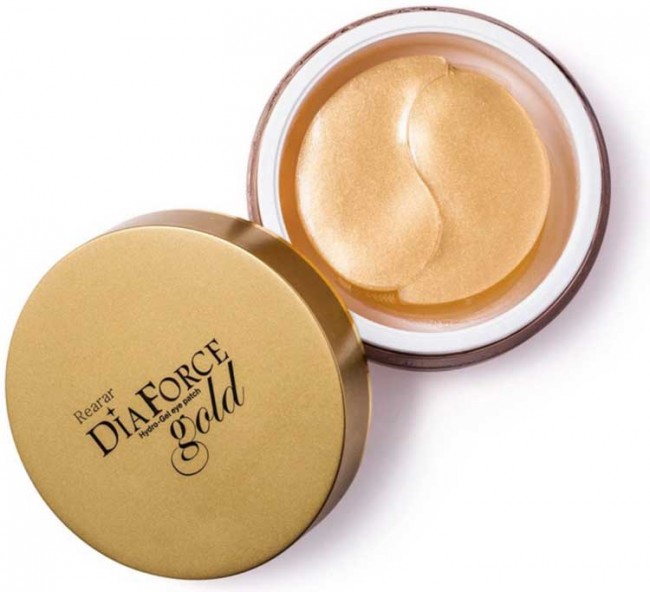 Rearar Dia Force Gold Hydro-Gel Eye Patch Mini Гидрогелевые патчи с Золотом, 60 шт