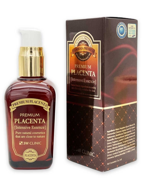 3W Clinic Эссенция для лица омолаживающая с экстрактом плаценты Premium Placenta Intensive Essence , 50 мл 3W Clinic Эссенция для лица омолаживающая с экстрактом плаценты Premium Placenta Intensive Essence , 50 мл