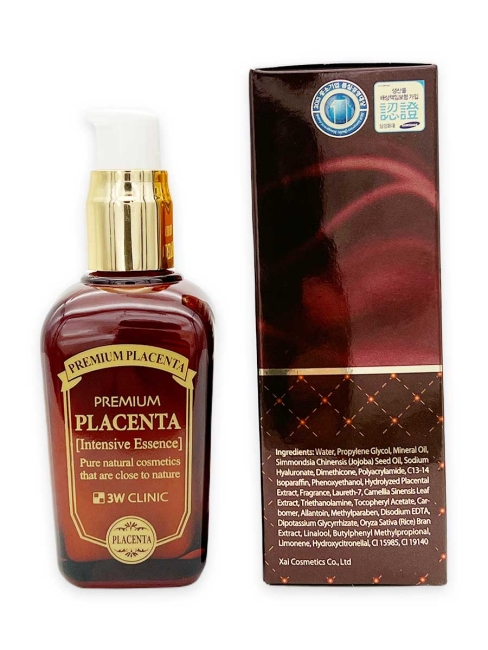 3W Clinic Эссенция для лица омолаживающая с экстрактом плаценты Premium Placenta Intensive Essence , 50 мл 3W Clinic Эссенция для лица омолаживающая с экстрактом плаценты Premium Placenta Intensive Essence , 50 мл
