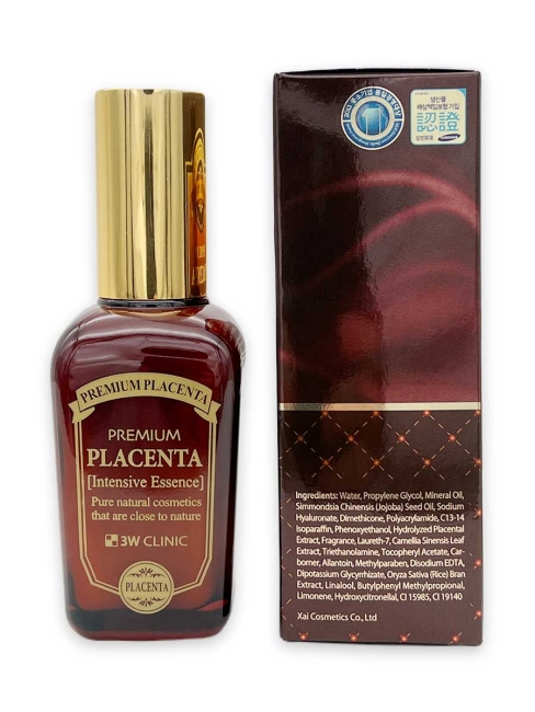 3W Clinic Эссенция для лица омолаживающая с экстрактом плаценты Premium Placenta Intensive Essence , 50 мл 3W Clinic Эссенция для лица омолаживающая с экстрактом плаценты Premium Placenta Intensive Essence , 50 мл
