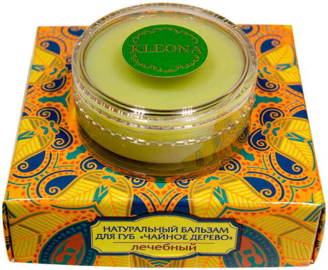 Kleona Бальзам для губ Чайное дерево, 10 мл Kleona Бальзам для губ Чайное дерево, 10 мл