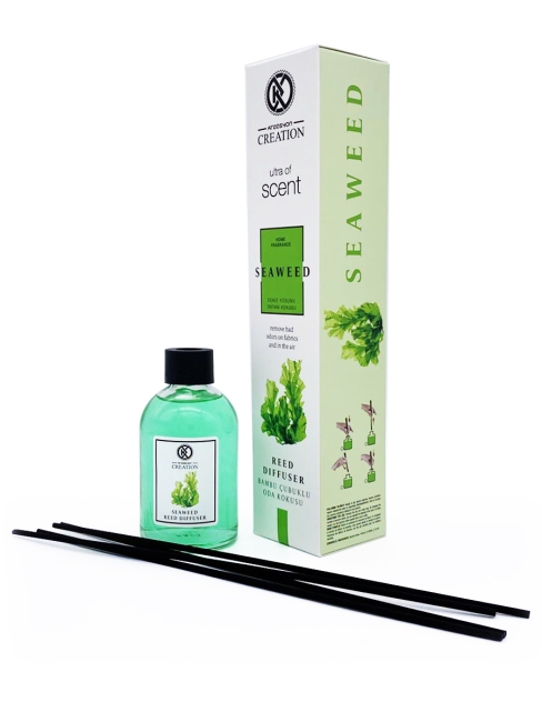 Kreasyon Аромадиффузор с палочками Морские Водоросли Reed Diffuser Seaweed, 115 мл Kreasyon Аромадиффузор с палочками Морские Водоросли Reed Diffuser Seaweed, 115 мл