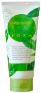 FarmStay Green Tea Seed Pure Cleansing Foam Пенка для умывания с экстрактом зеленого чая, 180 мл
