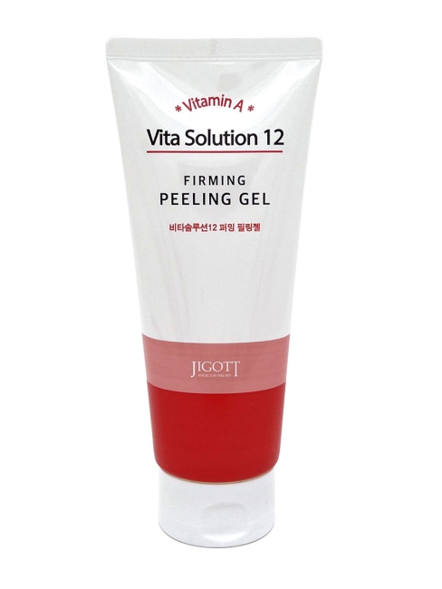 Jigott Гель-пилинг для лица укрепляющий Vita Solution 12 Firming Peeling Gel, 180 мл Jigott Гель-пилинг для лица укрепляющий Vita Solution 12 Firming Peeling Gel, 180 мл