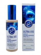 Enough Ultra X10 Cover Up Collagen Foundation SPF50+ PA+++ #21 Тональный крем, 100 г