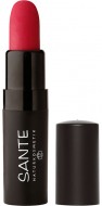 Sante Naturkosmetik Помада для губ матовая Бархатная роза, 4,5 г