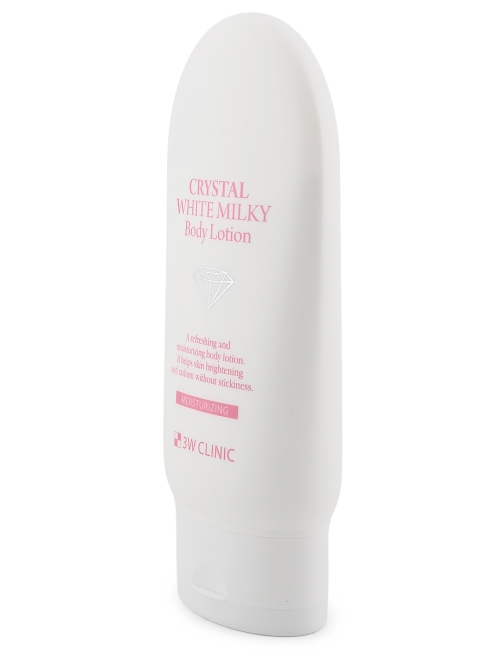 3W Clinic Лосьон для тела с молочными протеинами Crystal White Milky Body Lotion Crystal White Milky Cream, 150 г 3W Clinic Лосьон для тела с молочными протеинами Crystal White Milky Body Lotion Crystal White Milky Cream, 150 г