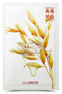 The Saem Маска на тканевой основе для лица с экстрактом овсянки Natural Oatmeal Mask Sheet, 21 мл The Saem Маска на тканевой основе для лица с экстрактом овсянки Natural Oatmeal Mask Sheet, 21 мл