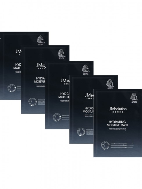 JMsolution Комплект увлажняющих масок для мужчин Homme Hydrating Moisture Mask, 5*30 мл JMsolution Комплект увлажняющих масок для мужчин Homme Hydrating Moisture Mask, 5*30 мл