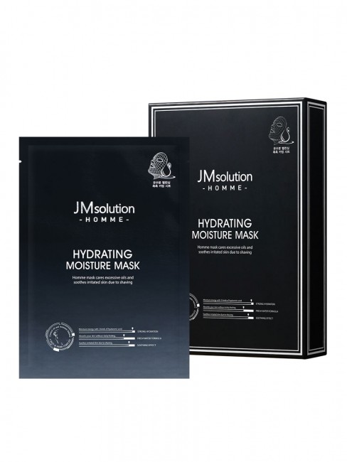 JMsolution Комплект увлажняющих масок для мужчин Homme Hydrating Moisture Mask, 5*30 мл JMsolution Комплект увлажняющих масок для мужчин Homme Hydrating Moisture Mask, 5*30 мл